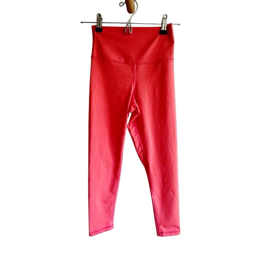 DYI Define Your Inspiration Coral Cropped High Rise Leggings Small